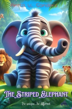 The Striped Elephant - Cuentos Infantiles