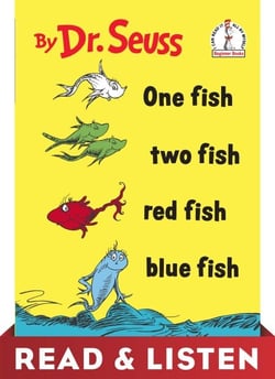 One Fish Two Fish Red Fish Blue Fish: Read &amp; Listen Edition