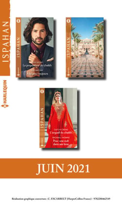 Pack mensuel Ispahan : 6 romans (Juin 2021)