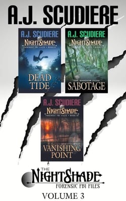 NightShade Forensic FBI Files: Vol 3 (Books 8-10): Dead Tide, Sabotage, Vanishing Point - NightShade Forensic FBI Files