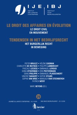 Het burgerlijk recht in beweging / Le droit civil en mouvement - Jaarboek Dag van de bedrijfsjurist 2018 - Annuaire Journée du juriste d'entreprise 2018