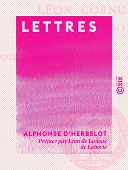 Lettres - À Charles de Montalembert et à Léon Cornudet