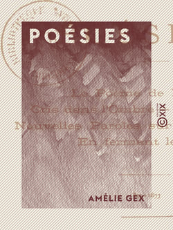 Poésies - Le Poème de l'année - Cris dans l'ombre - Échos épars - Nouvelles paroles sur de vieux airs - En fermant le livre