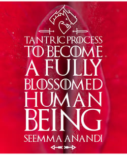 Tantric process to become a fully blossomed human being