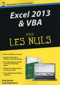 Excel 2013 &amp; VBA mégapoche pour les nuls
