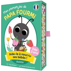 Mon premier jeu de papa fourmi - aide-le à nourrir ses bébés ! - Jeu de société enfant - Auzou Editions