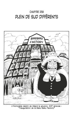 One Piece édition originale - Chapitre 258 - Plein de sud différents
