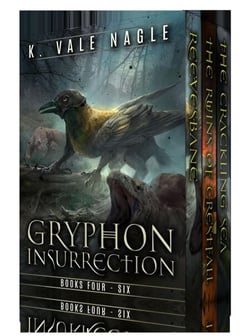 Gryphon Insurrection Boxed Set Two: Reevesbane, The Ruins of Crestfall, and The Crackling Sea - Gryphon Insurrection Boxed Sets, #2