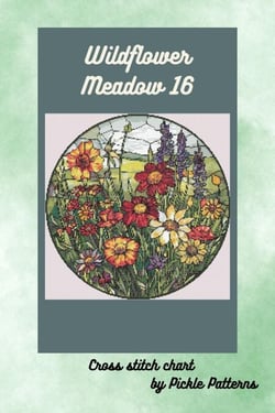 Wildflower Meadow 16 - Stained Glass Plants