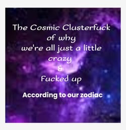 The Cosmic Clusterfuck  Of Why We're All just a little Crazy &amp; Fucked up
