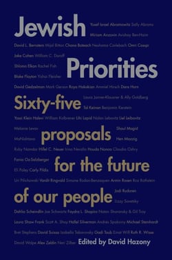 Jewish Priorities - Sixty-Five Proposals for the Future of Our People