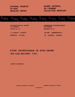 Étude archéologique de sites Eskimo aux îles Belcher, T.N.O.