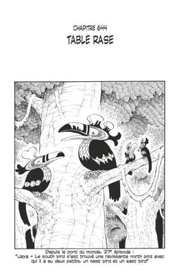 One Piece édition originale - Chapitre 644 - Table rase