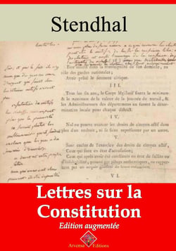 Lettres sur la Constitution – suivi d'annexes - Nouvelle édition 2019