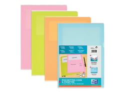 Lot de 10 pochettes coin - 21 x 29,7 cm