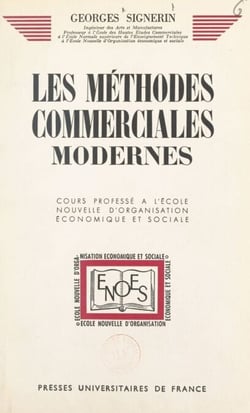 Les méthodes commerciales modernes