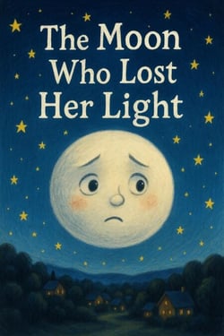 The Moon Who Lost Her Light - Whimsical sky Tales, #1