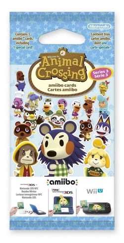 Animal Crossing : Happy Home Designer - 3 Cards Pack Vol.3