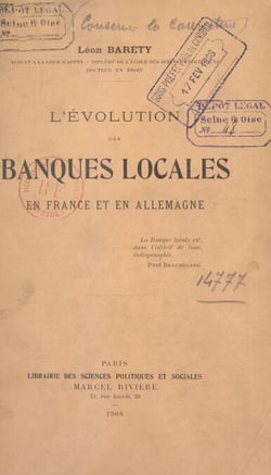 L'évolution des banques locales en France et en Allemagne