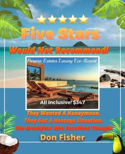 Five Stars, Would Not Recommend!