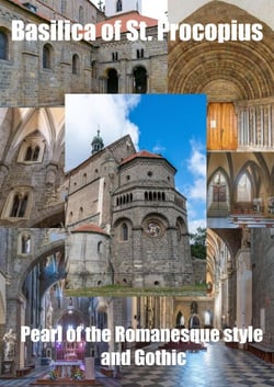 Basilica of St. Procopius Pearl of Romanesque and Gothic style - Interesting places and monuments Trebíc, South Moravia, Czech Republic, #1