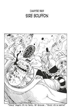 One Piece édition originale - Chapitre 969 - Sire Bouffon