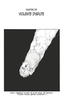 One Piece édition originale - Chapitre 331 - Violente dispute