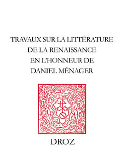Cité des hommes, cité de Dieu - Travaux sur la littérature de la Renaissance en l’honneur de Daniel Ménager