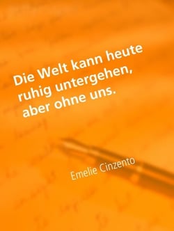 Die Welt kann heute ruhig untergehen, aber ohne uns. - Ein Spin-Off zum Roman: Die 3 Regeln
