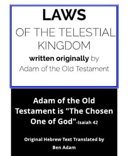 Laws of the Telestial Kingdom - Given by Adam who is Archangel Michael -- The Chosen One