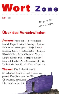 Wort_Zone 5.0 - Über das Verschwinden