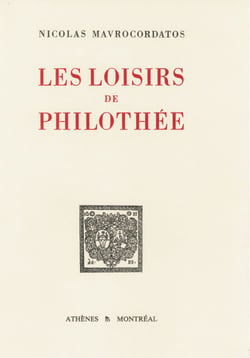 Les loisirs de Philothée - Texte établi, traduit et commenté par Jacques Bouchard