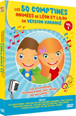 Les 50 comptines animées de Léon et Lilou en version Karaoké - Vol. 1