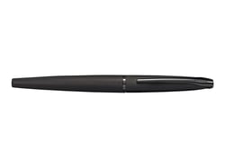 Stylo roller - Noir - ATX Diamant noir brossé - Pointe moyenne - Cross