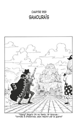 One Piece édition originale - Chapitre 959 - Samouraïs