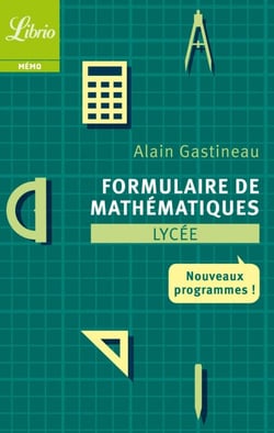 Formulaire de mathématiques - Lycée