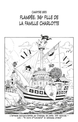 One Piece édition originale - Chapitre 893 - Flampée, 36e fille de la famille Charlotte