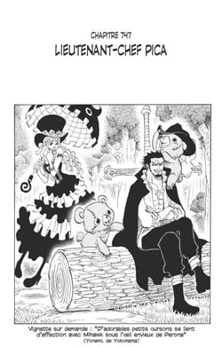 One Piece édition originale - Chapitre 747 - Lieutenant-chef Pica
