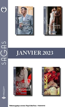 Pack mensuel Sagas - 12 romans (Janvier 2023)