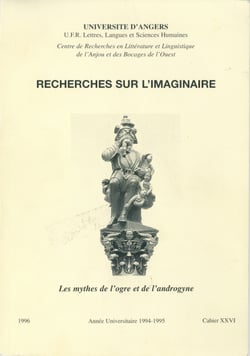 Les mythes de l'ogre et de l'androgyne - Cahier XXVI