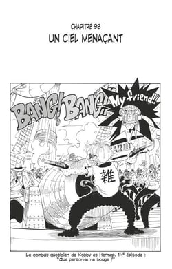 One Piece édition originale - Chapitre 98 - Un ciel menaçant