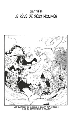 One Piece édition originale - Chapitre 57 - Le rêve de deux hommes