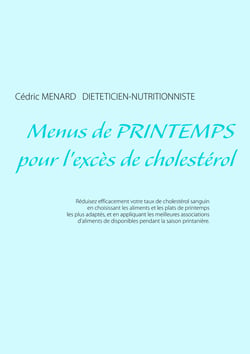 Menus de printemps pour l'excès de cholestérol