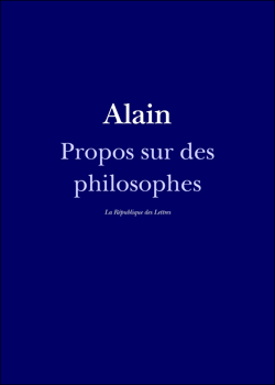Propos sur des philosophes