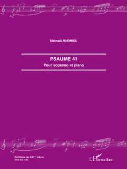 Psaume 41 - Partition pour soprano et piano