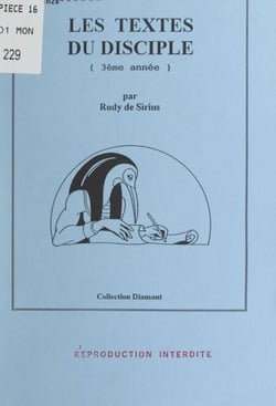 Les textes du disciple (3e année)