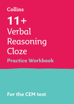 11+ Verbal Reasoning Cloze Practice Workbook - For the 2025 CEM Tests