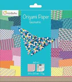 Kit Origami Paper Géometric - Avenue Mandarine