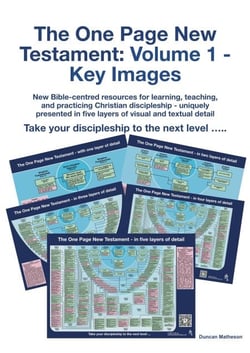 The One Page New Testament: Volume 1 - Key Images - The One Page New Testament, #1