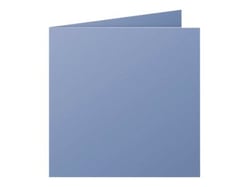 25 cartes pliées Pollen 135x135 mm  - Cacao